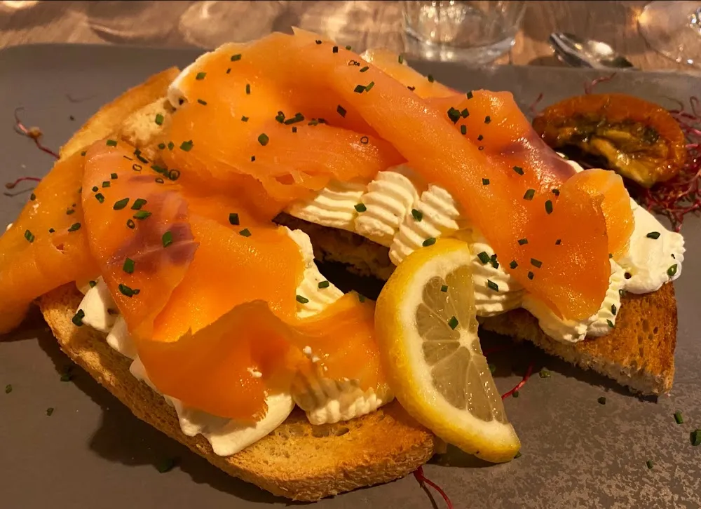 Tartines de Saumon